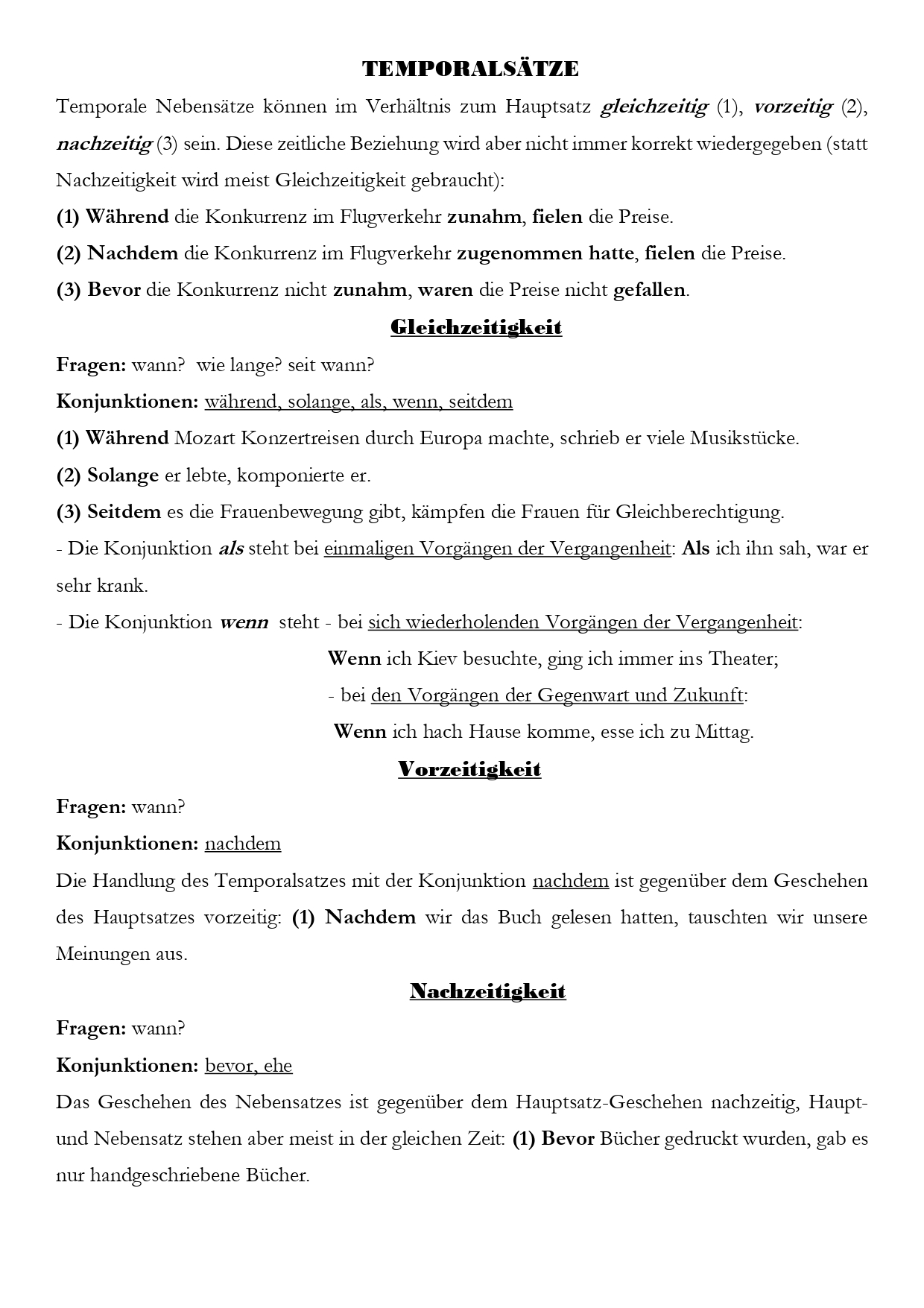 Temporalsätze